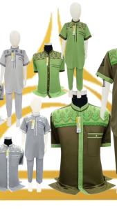 Baju Koko Anak ETERNITY Stelan Kurta Anak 3 Tahun-14 Tahun Baju Muslimin Bordir