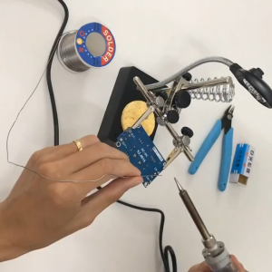 Mỏ Hàn Thiếc Điều Chỉnh Nhiệt Độ 60W ( Tặng 01 Thiếc Sunchi Và Nhựa Thông Hộp )