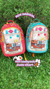 Neosack Kids Backpack - Tas Ransel anak - tas sekolah - tas punggung SUSHI CART NA95114