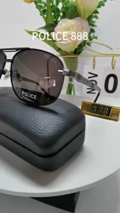 Fashionable Frog retro Polarized Sunglass set steel full rim adjustable frame for man women Anti-UV 400 Lens with box case