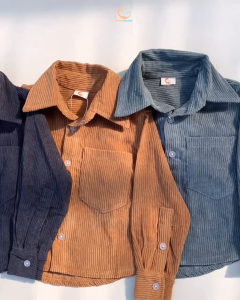 Halomam - Exilo Shirt (kemeja anak bayi usia 1-6 tahun)