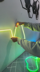 LAMPU LED NEON FLEX RUNNING 12V-24V RGB MODE RUNING 5M 10M RHYTME PRO REMOTE WIRELESS BLUETOOTH WIFI