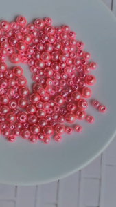 mutiara berat/mutiara/manik manik/mutsin/mote/lubang tembus/mix ukuran/per 20 gr/-+ 100 butir/