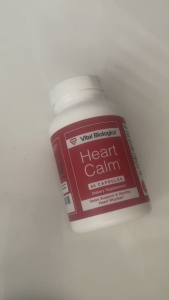 Viên uống Vital Biologics Heart Calm 90 Capsules hỗ trợ nhịp tim khỏe mạnh hoạt động tối ưu của Mỹ