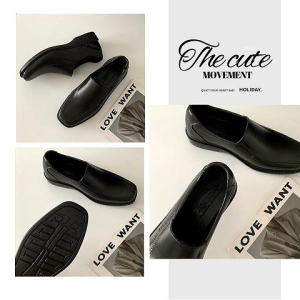 DMshoes รุ่นแนะนำ รองเท้าคัทชูยาง พื้นอย่างดี ทรงสวย เหมาะกับนักศึกษาหรือวัยทำงาน ใส่แล้วสุภาพดูดี สนใจรีบกดสั่งซื้อด่วนเล้ย คุ้ม