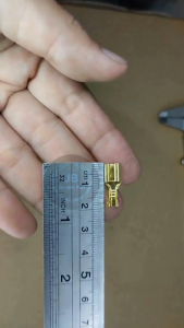10 BUAAH TERMINAL SEKUN SKUN KLAKSON CEWE GEPENG LEBAR 7MM SKUN KELAKSON FEMALE AKI CEWEK TEMBAGA KUNINGAN