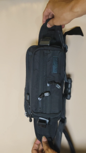 Waistbag Pria Tas Pinggang Pria Hitam Poloso 129/45