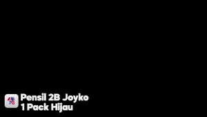 PENSIL 2B JOYKO WARNA HIJAU PENSIL 2B TERLARIS 1 PAK ISI 12 PCS