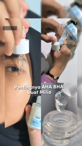 SERUM AHA BHA KHUSUS MILIA SYRINGOMA