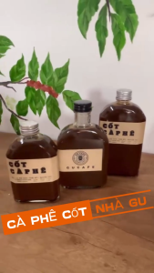 Cà Phê Cốt Cà Phê Pha Sẵn Cốt Cà Phê Đóng Chai GUCAFE - Cà Phê Hướng Hữu Cơ Nguyên Chất Rang Mộc Sạch Cafe Cốt Pha Máy - Thích Hợp Để Pha Cà Phê Sữa Cà Phê Đá Cà Phê Muối Bạc Sỉu