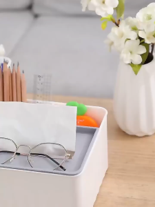 Aesthetic Tissue Box Multi-Functional Nordic Tissue Box Room And Office Tissue Box Small Tissue Holder