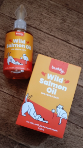 Buddy 100% Wild Salmon Oil for Pets: A Healthy Supplement Packed with Omega-3 Fatty Acids
