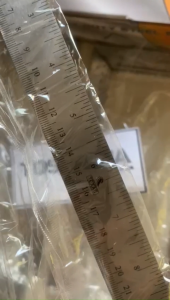 SIKU TUKANG 12 inch 30cm STAINLESS STEEL / SIKU UKUR 12 inch TUKANG HURUF GRAFIN MERK TEXAS