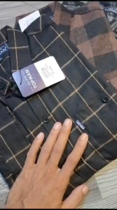 Kemeja Flanel Pria Lengan Panjang Hem Flanel Baju Flanel Kotak Kotak Kain Woll Kualitas Import
