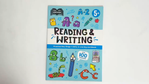 Reading & Writing Educational Workbook With 100+ Fun Reward Stickers for Kids (Age 5+)