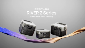 EcoFlow River 2 Pro แบตเตอรี่สำรองพกพา 768Wh Portable Power Station 800W รองรับการชาร์จเร็ว 0-100% ใน 70 นาที