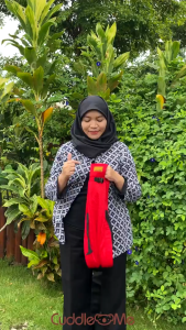 CUDDLEME - Geos Ergonomic Baby Carrier M Shape Adjustable Geos Fit Air