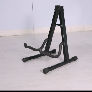 ขาตั้งกีตาร์โปร่ง/กีตาร์ไฟฟ้า/เบส ทรงเอ - สีดำ