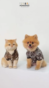 POMAPOO - Baju Kucing dan Baju Anjing Prabu Batik Shirt