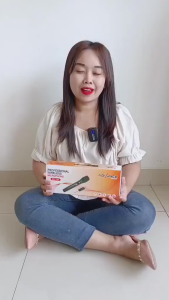 Advance Mic-104 Mic Profesional Uhf Wireless Microphone | Mic Wireless Advance Mic 104 Original Microphone Vocal Original Usb And Jack Tanpa Kabel Suara Jernih - Vas