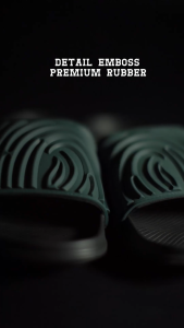 Sandal Selop Rubber Pria Barnett Colorado Thunder - Black