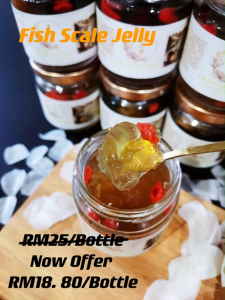 Fish Scale Jelly 鱼鳞冻‼️天然深海胶原蛋白鱼鳞冻Natural Fish Scale Collagen and Jelly 150ml