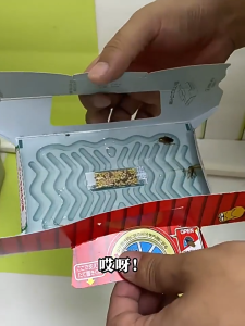 [✅SG Ready Stock] 10 Traps /Box Cockroach Trap Lizard Trap Glue Sticky Lizard Repellent Pest Stop Lizard killer Roach Traps Killer Glue Sticky Bait Cather Professional Quality Glue Boards Bugs Insects (Pest Control)