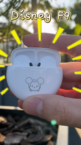 Disney F9 TWS Musik Headsets Wireless Bluetooth Earphone V5.2 HD Stereo Built-in Mic for Android IOS