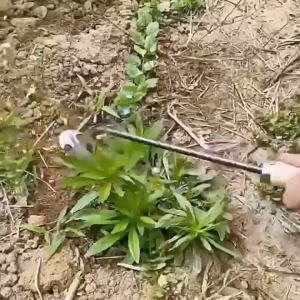 Puriegarden Multifungsi Alat Kebun Manual/Weeding garu Harrow Manual Weeding Hoe Weeding penghapusan Puller Hoe Weeding Remover multifungsi alat berkebun sayuran taman/Garden cangkul kebun Alat Pencabut Rumput