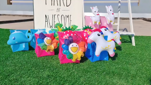 Pelampung Lengan Anak Import / Pelampung Renang Anak Inflatable Swim Armband Unicorn / Flamingo/Nanas