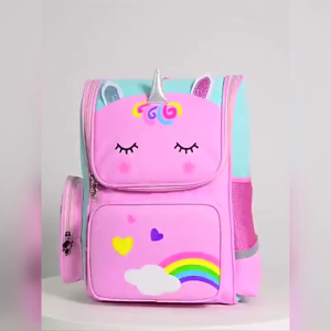 Cute Cartoon Backpack For Elementary School Boys And Girls New Space Bag To Reduce Childrens Spine Protection Burden
