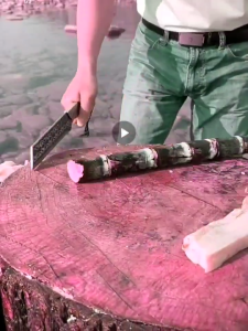 Upgraded Longquan Ice Chopping Multi-Purpose Forged Bone Chopping Knife Chopping Knife Sharp Knife