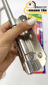 Chốt cửa gỗ sắt nhôm bằng inox Chốt cửa dọc Inox Duy Nhật chốt cửa đuôi chuột dài 20cm/25cm/33cm then cửa thẳng
