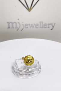 MJ Jewellery Golden Ball Pendant B251 375 Gold & 916 Gold