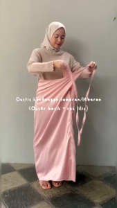 Setelan Outer dan Rok Lilit Polos + Manset Cocok Buat Kondangan Terbaru (SET PITA /RENDA bebas pilih warna rok)