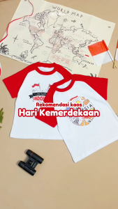 OVIKIDS August - Baju 17 Agustus Anak Baju Anak Laki Laki Baju 17 Agustus Anak Perempuan 2-8 Tahun