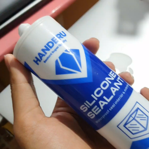 Handeru Sealant 300 ML NETRAL Silicone Silikon Silen / Lem Kaca / Akuarium / alumunium Super kuat