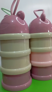 กระปุกแบ่งนมผง 3ชั้น ที่แบ่งนมผงแบบพกพา