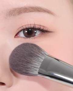 SUPERMOM l 203 Blush brush แปรงปัดแก้ม ขนสังเคราะห์ แยกชิ้น (มีกล่องแพ็คเกจ)