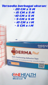 DERMAPLAST Hypafix Ultrafix Plester Penutup Luka ONEHEALTH
