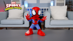 Marvel Spidey and His Amazing Friends Dance N Crawl Spidey Interactive Plush Toy with 20 Phrases & Sounds 2 Songs Super Hero Toys for Kids 3 & Up