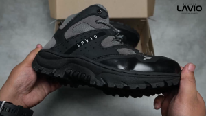 Sepatu Pria Kerja Project Boot Safety  Lavio Gibson muncak gunung Outdoor Hiking Touring Trekking