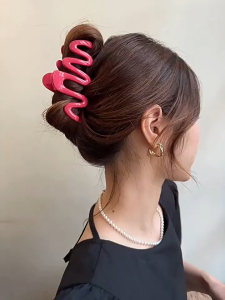 เกาหลีครีมสีคลื่นหนีบผมผู้หญิงฤดูร้อนโดปามีนผมกรงเล็บ