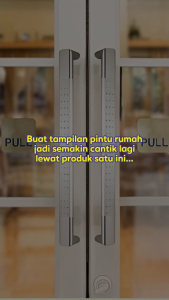 Zehn Pull Gagang Pintu Motif Kayu ZN-PH-W104 3.8X60X40 Cm