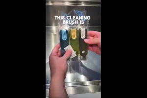 Sikat Botol Gelas Multifungsi 3 in 1 Pembersih Tumbler Cleaner Brush Botol Susu Bayi