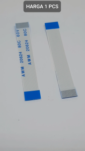 kabel flexible 12 pin lebar 65mm panjang 4 cm pitch 05 mm dua arah