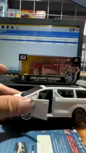 Mainan Mobil Miniatur Alphard K175A Die Cast Open The Door Model Car | Mainan Anak Mobil Mobilan DIE CAST ALPHARD Pull Back Buka Tutup Pintu Manual | Mainan Edukasi Mobil ANak Miniatur Pajangan Model Skala 1:32 Terbaru Murah