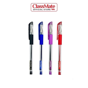 Bút Gel CLASSMATE Ngòi 0.5mm Có 4 Màu Lựa Chọn Xanh Đen Tím Đỏ Mực đều Nét trơn Ngòi Kim Dành Cho Học Sinh CL-GP101