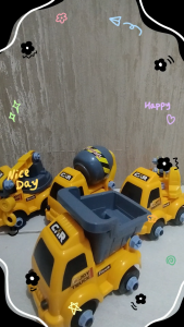 Mainan Anak Mobil Konstruksi Alat berat / Mobil Mobilan Anak A