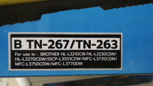 (ชุด4สี) Compute ตลับหมึก Brother TN-263 TN267 หมึกปริ้น Brother HL-L3230CDN HL-L3270CDW DCP-L3551CDW MFC-L3750CDW MFC-L3770CDW